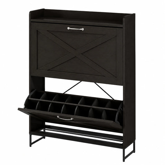meuble-a-chaussures-compact-avec-cloisons-reglables-pour-12-a-16-paires-ideal-pour-entree-ou-chambre-noir-oyzjvz1347pc