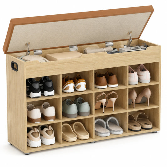 banc-de-rangement-pour-chaussures-avec-siege-et-etageres-amovibles-12-compartiments-pour-salon-et-entree-30-x-100-x-55-cm-brun-et-blanc-lloppc1317ns